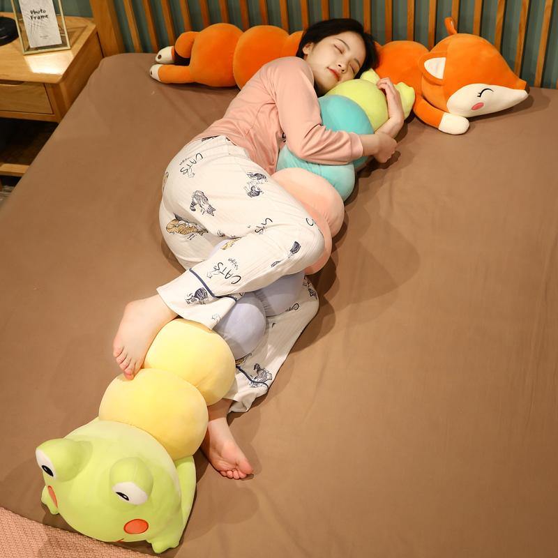 Cute Caterpillar Soft Plush Pillow - Image 2