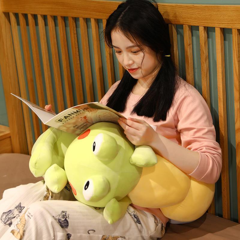Cute Caterpillar Soft Plush Pillow - Image 3