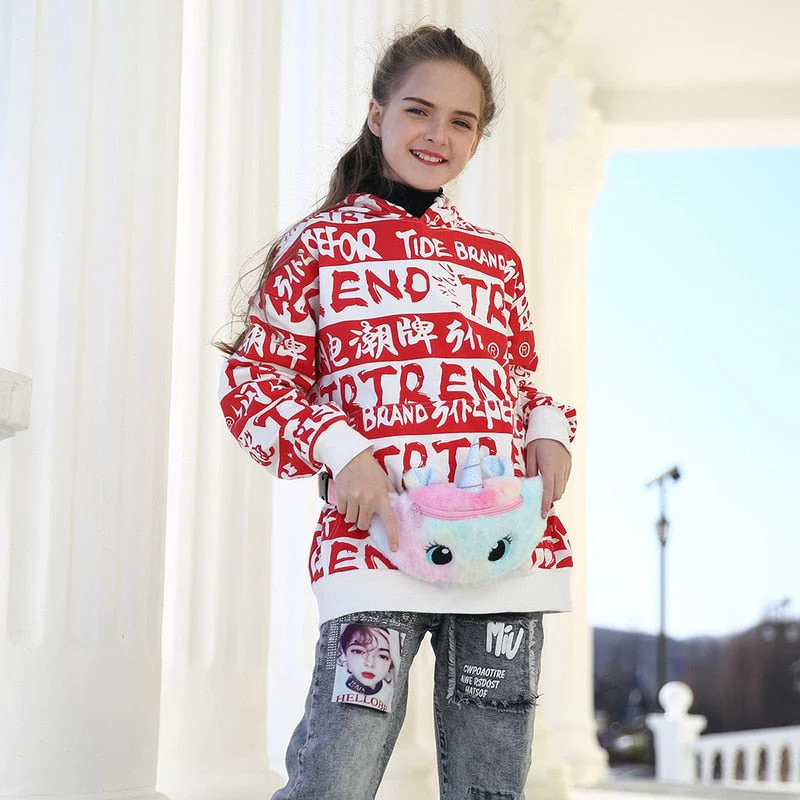 Cute Unicorn Kids Waist Bag - Image 3