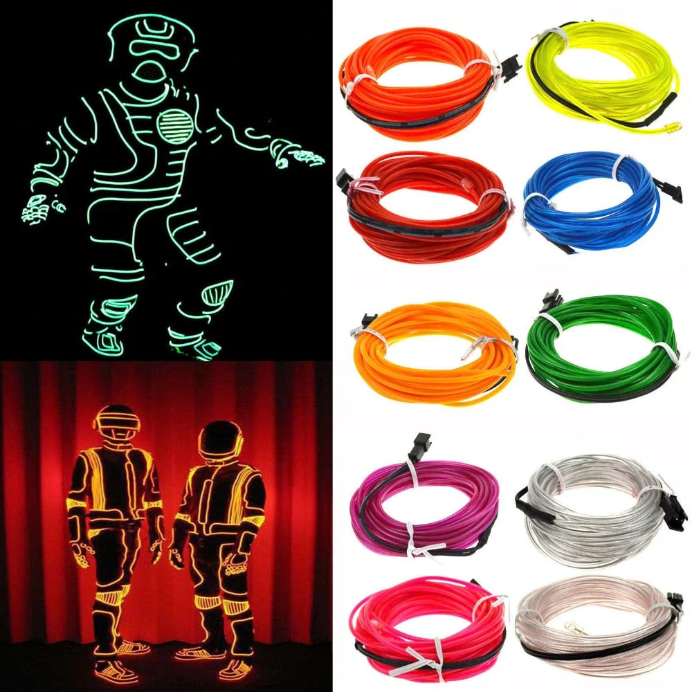 LED Neon DIY Luminous Costume Light - Image 3