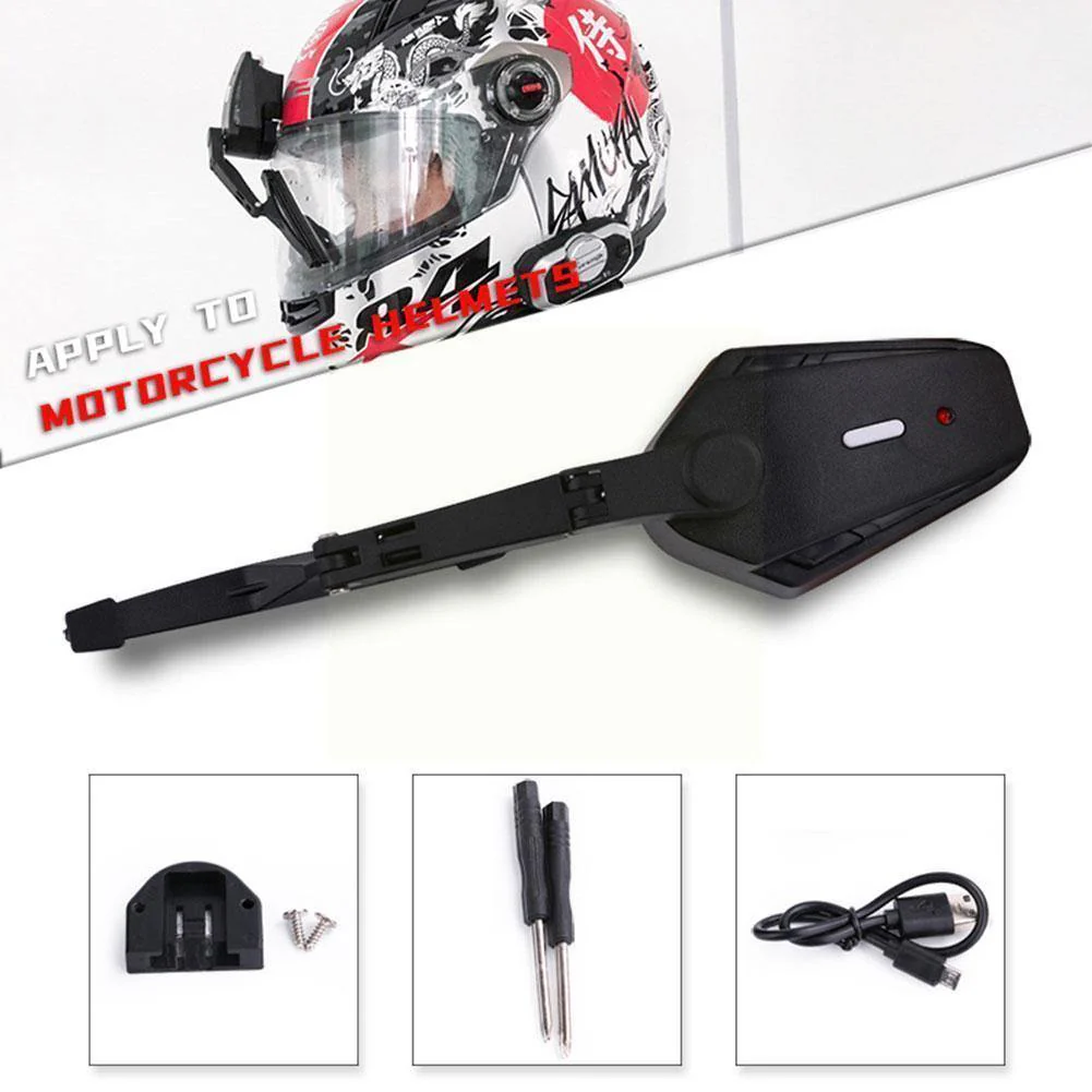 Motorcycle Electric Helmet Wiper - Image 2