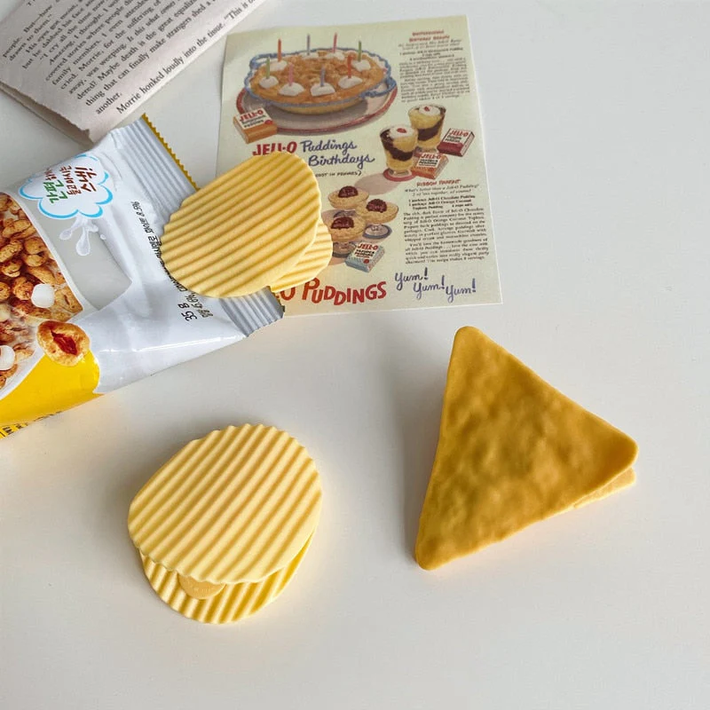 4pcs Chips Shape Bag Sealer Clips - Image 2
