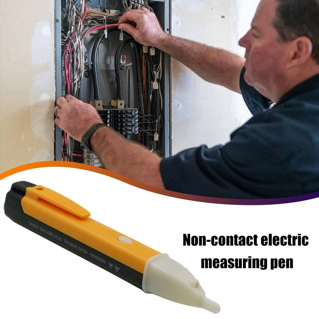 Non-Contact Socket Voltage Tester Pen LED Light - Image 2