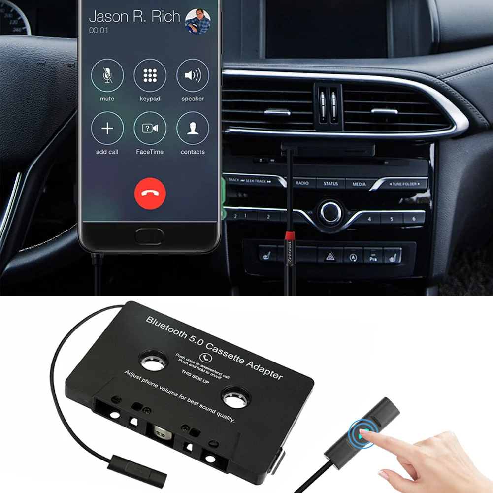 Car Cassette Bluetooth Adapter - Image 1