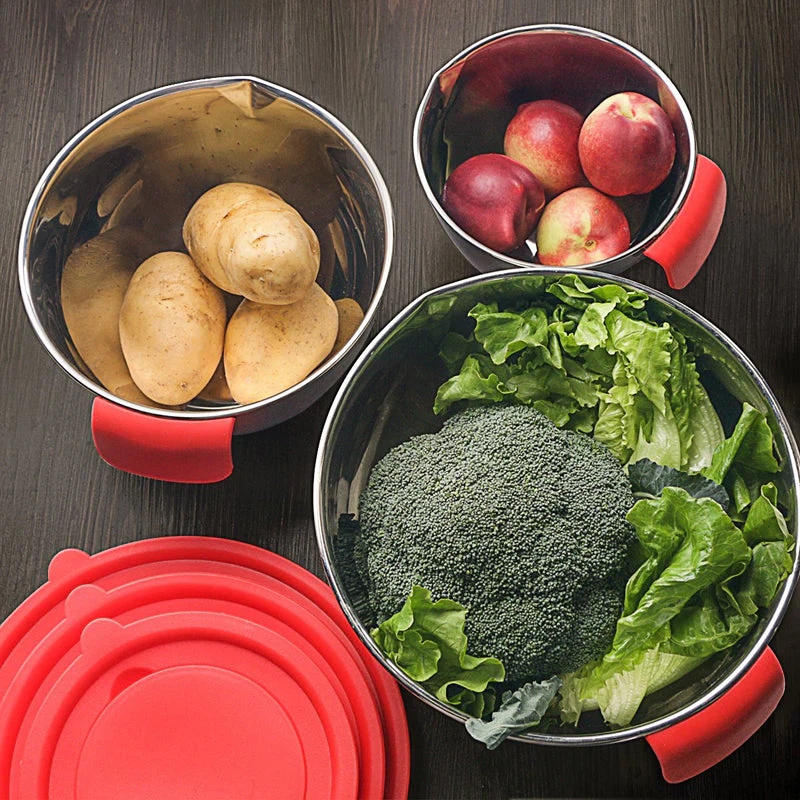 Non-Slip Multifunctional Grater Mixing Bowls - Image 2