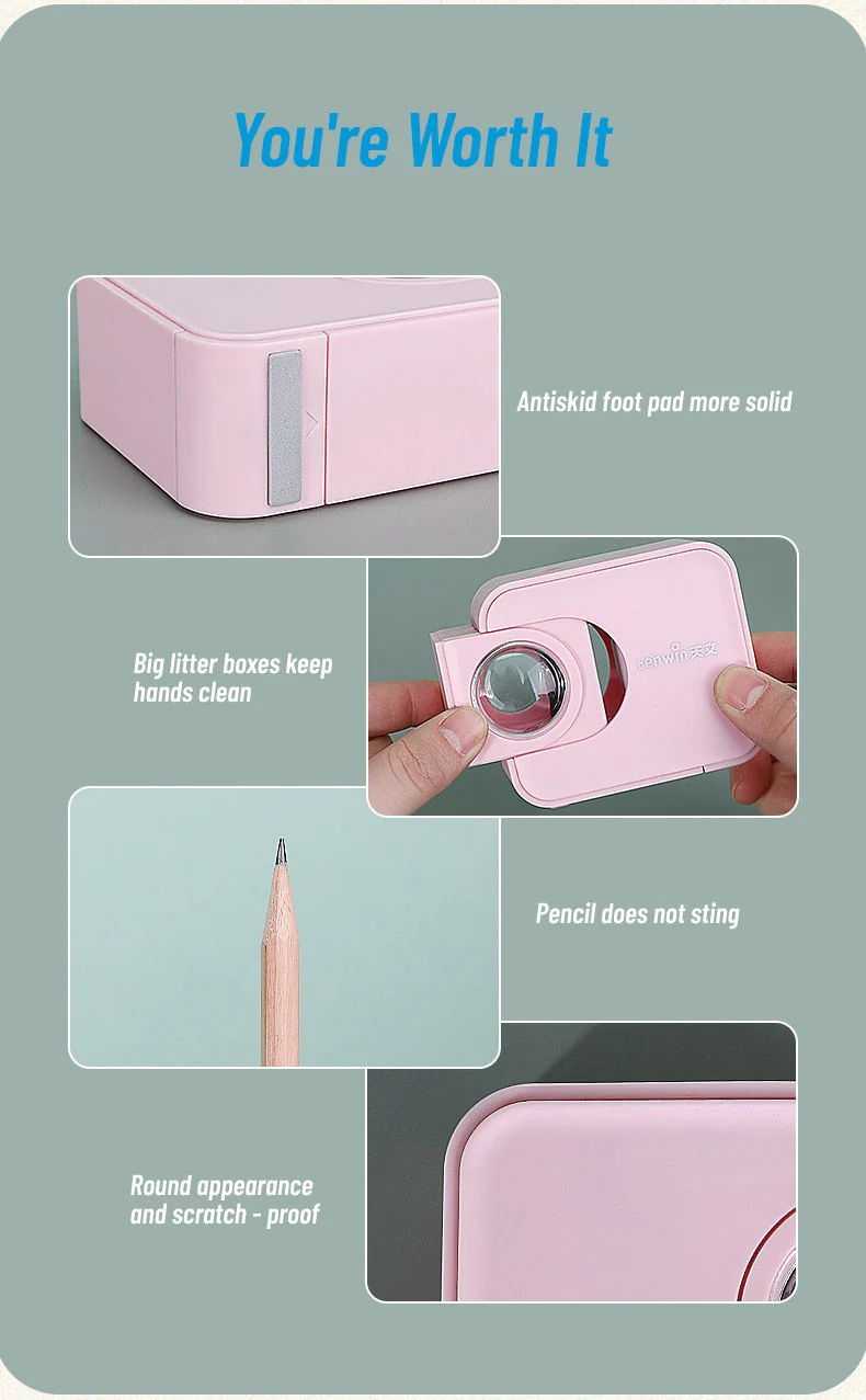 Automatic Mini USB Pencil Sharpener - Image 2