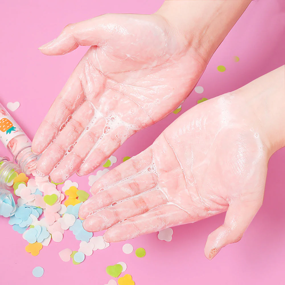 Mini Flower Colorful Foaming Paper Soap - Image 2