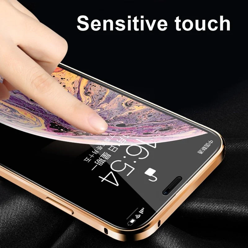 Magnetic Protective Anti-Spy iPhone Case - Image 2