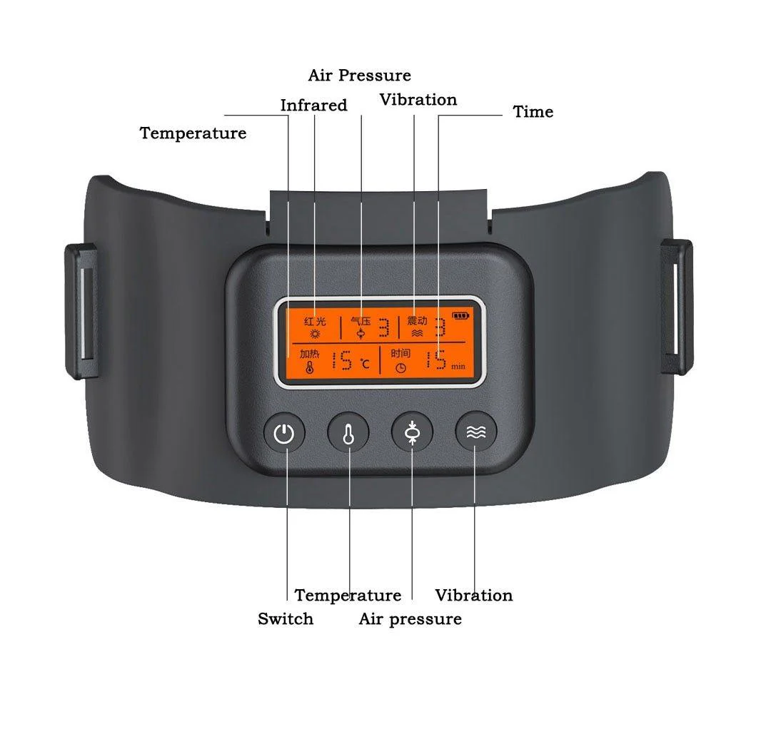 Intelligent Heating Air Pressure Knee Massager - Image 3
