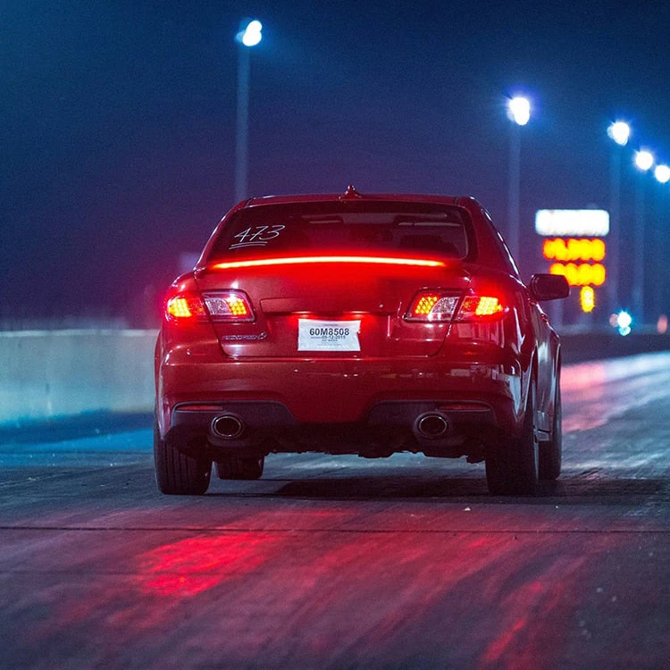 Universal Carbon Fiber LED Car Tail Light - Image 3