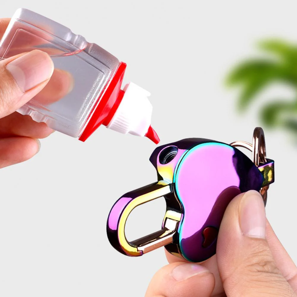 Stylish Heart Permanent Keychain Match Lighter - Image 3