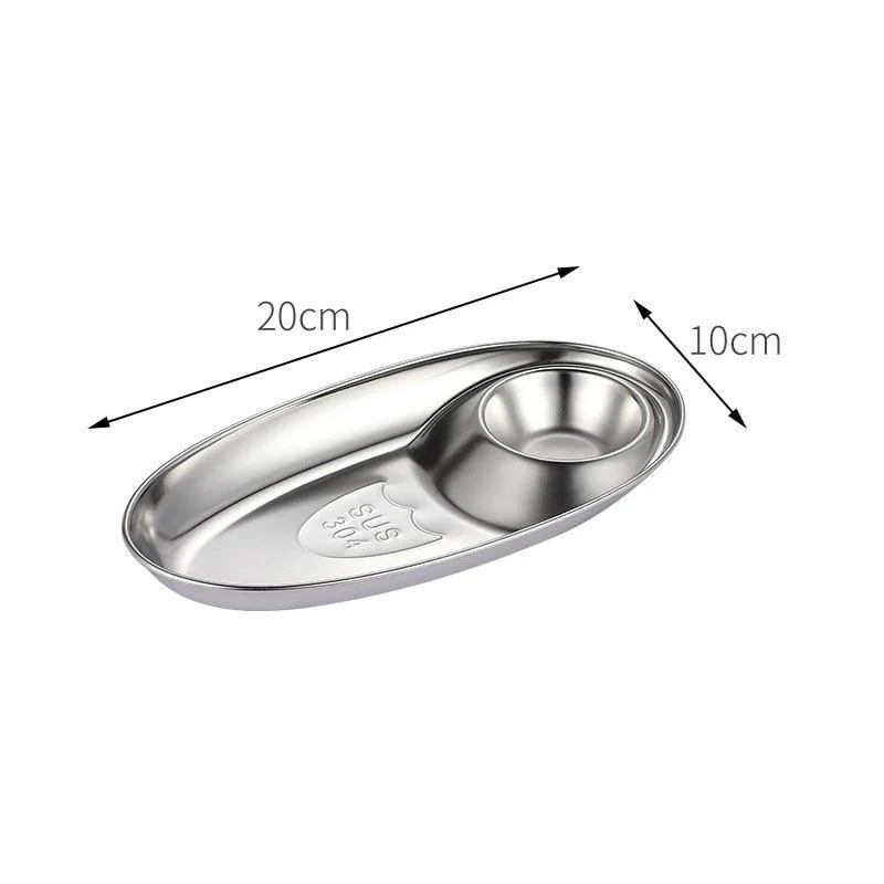 2in1 Sauce Snack Plate - Image 2