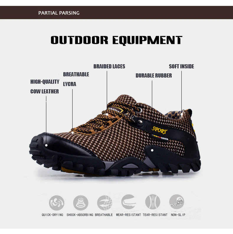 Breathable Lycra Leather Climbing Shoes - Image 2
