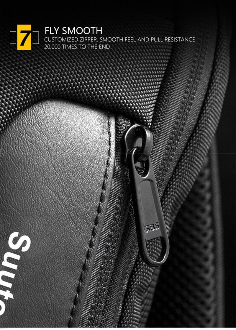 Anti Theft Waterproof Crossbody Travel Messenger Bag - Image 3