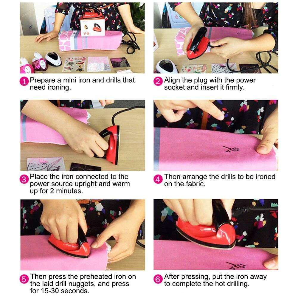 Portable Electric Travel Mini Iron - Image 3
