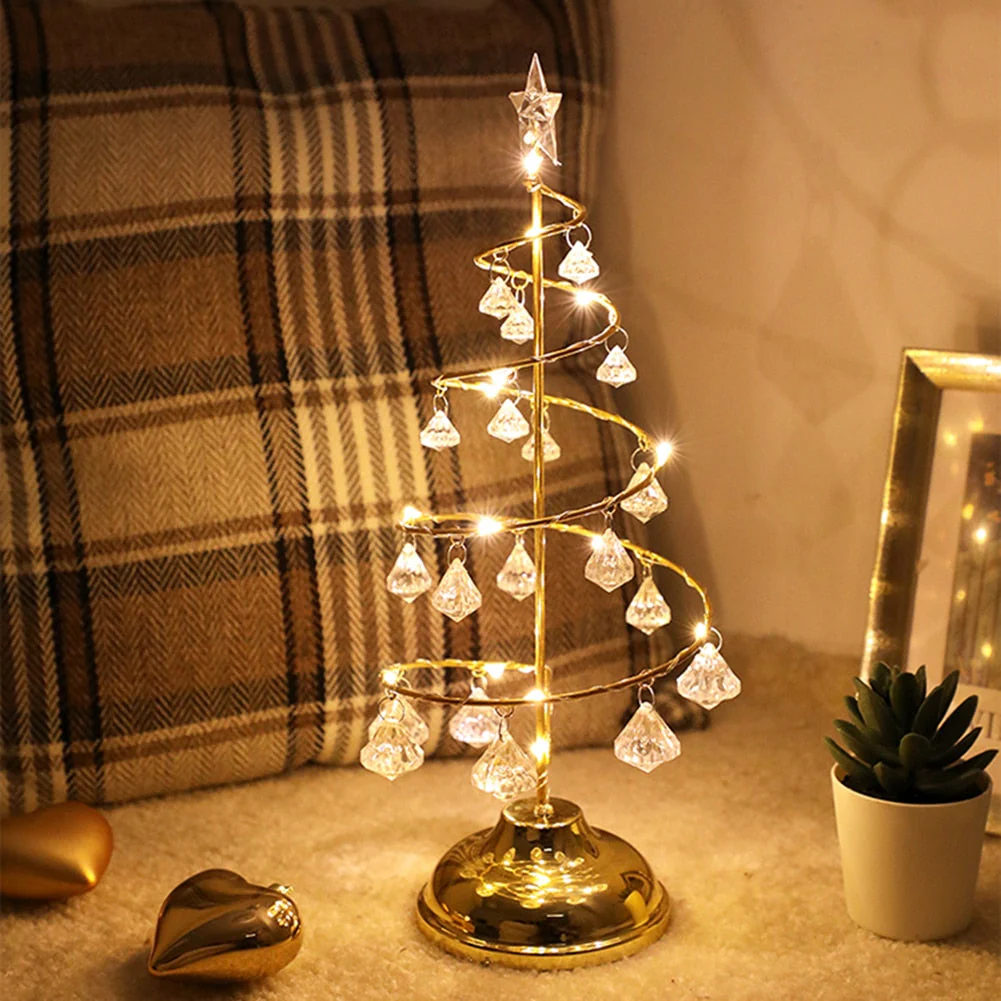 Led Christmas Tree Table Lamp - Image 1