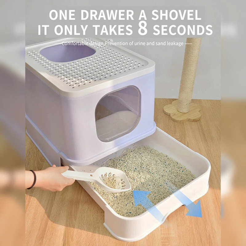 Fully Closed Anti Splash Cat Litter Box - Image 2