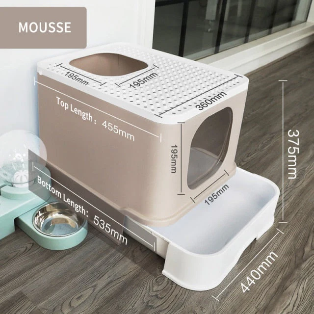 Fully Closed Anti Splash Cat Litter Box - Image 3
