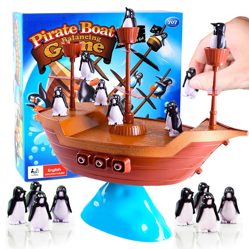 Penguin Boat Balance Family Game - Image 3