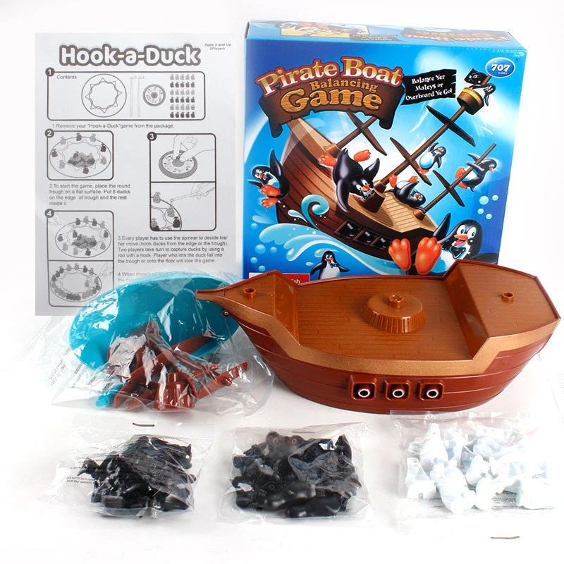 Penguin Boat Balance Family Game - Image 2