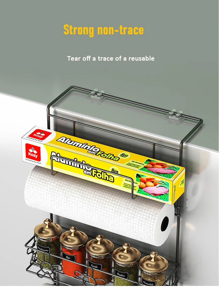 Refrigerator Hanging Side Storage Rack - Image 3