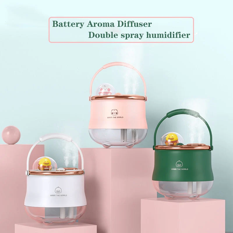 Elegant Teapot Humidifier Night Lamp - Image 3