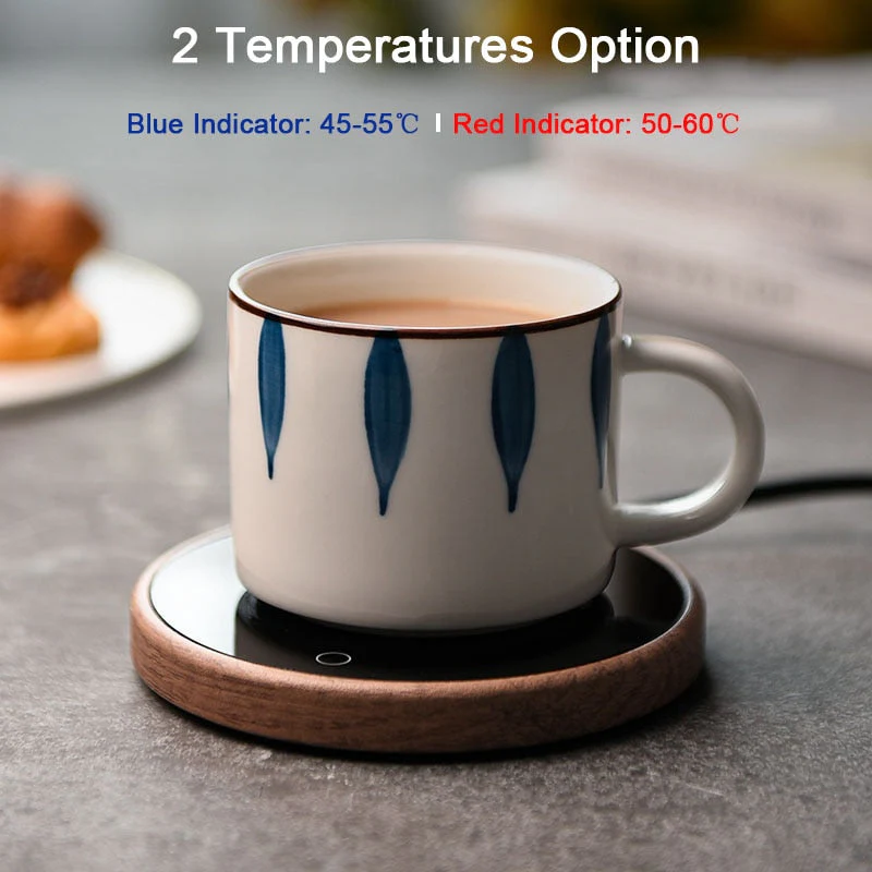 Smart Elegant Ceramic Mug Warmer Coaster - Image 2