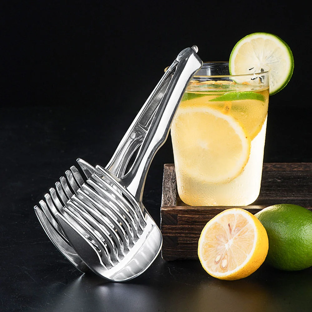 Stainless Steel Vegetable Fruit Cutting Holder Tool - Image 3