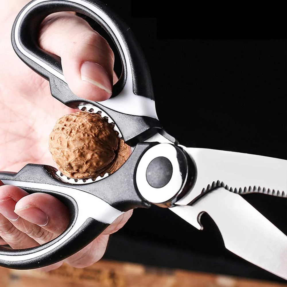 Multipurpose Kitchen Scissor with Bottle Opener - Image 3