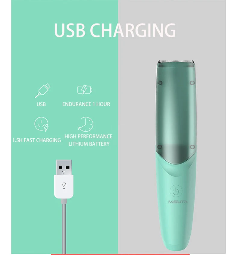 Baby Cordless Vacuum Hair Trimmer - Image 2