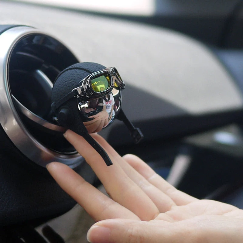 Fancy Creative Pilot Ball Car Air Freshener - Image 1