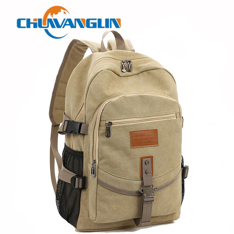 Shoulder Strap Zipper Solid Casual Backpack - Image 3