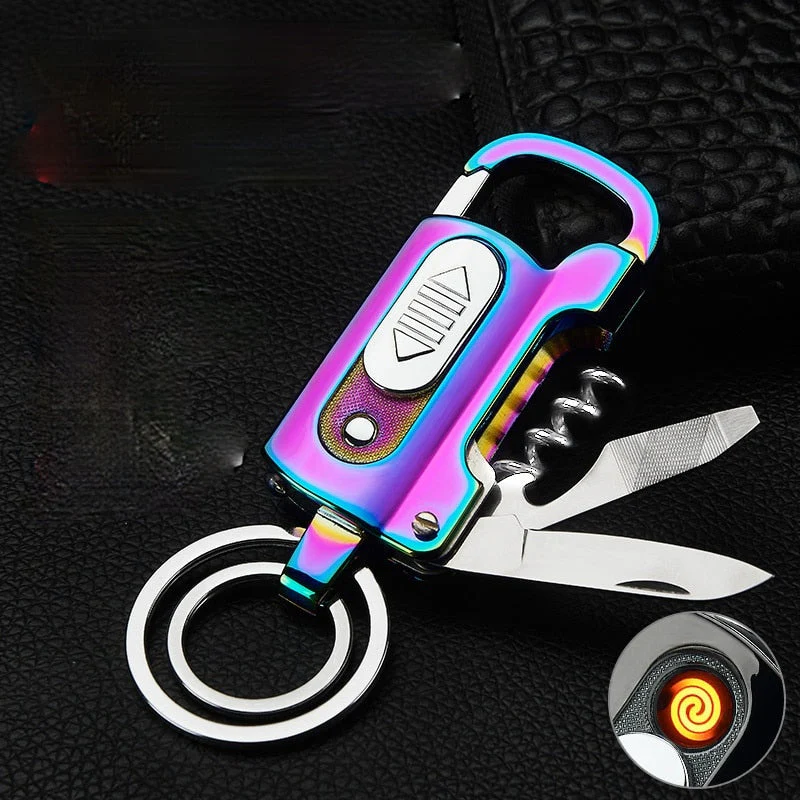 Multifunctional Outdoor Camping Survival Keychain Tool - Image 1