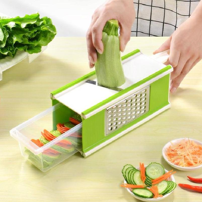 Multifunctional Four-sided Vegetable Grater Slicer - Image 1