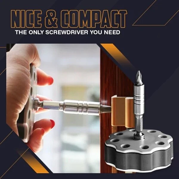 Portable Pocket Size Ratchet Screwdriver Set - Image 3