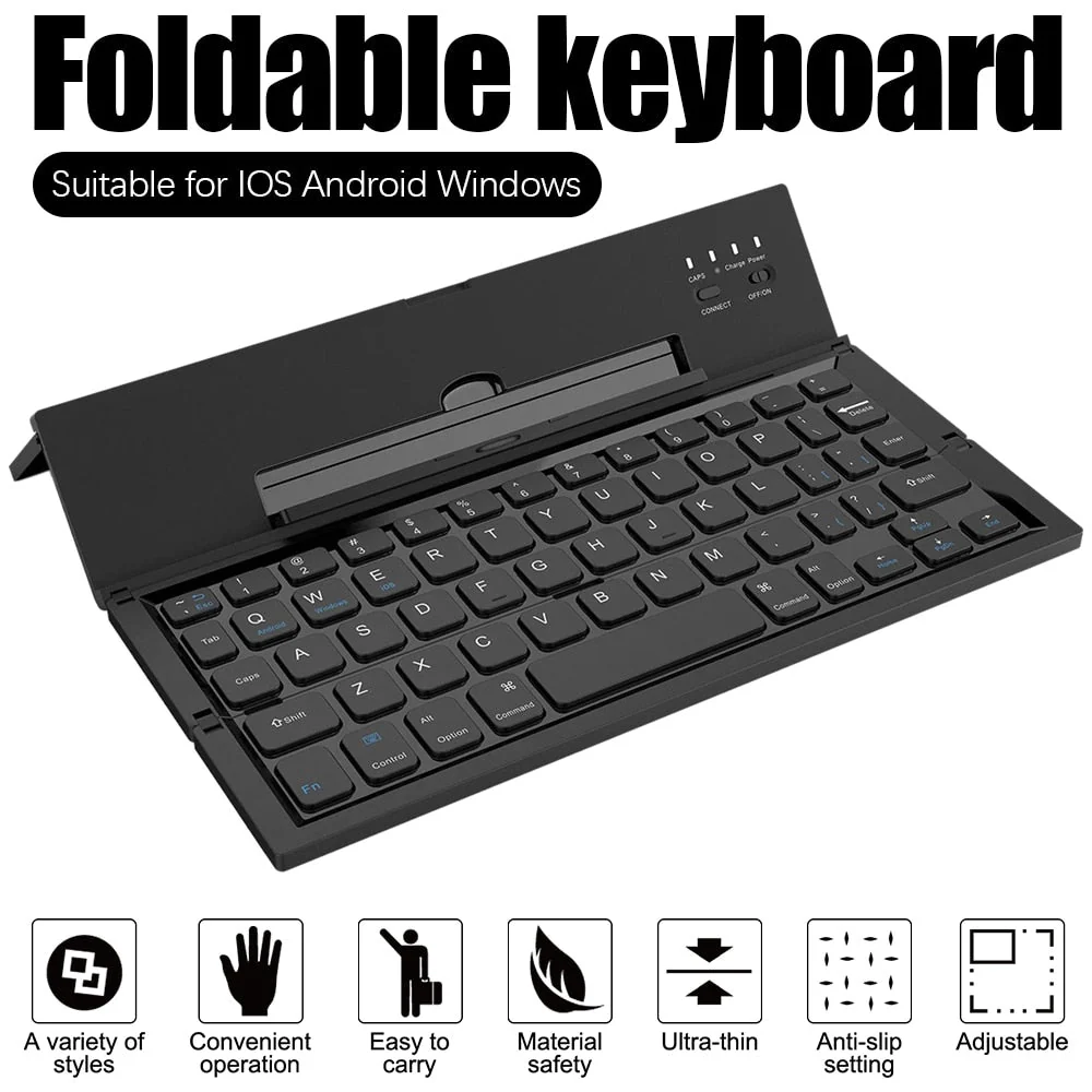 Portable Wireless Pocket Keyboard Phone Holder - Image 2
