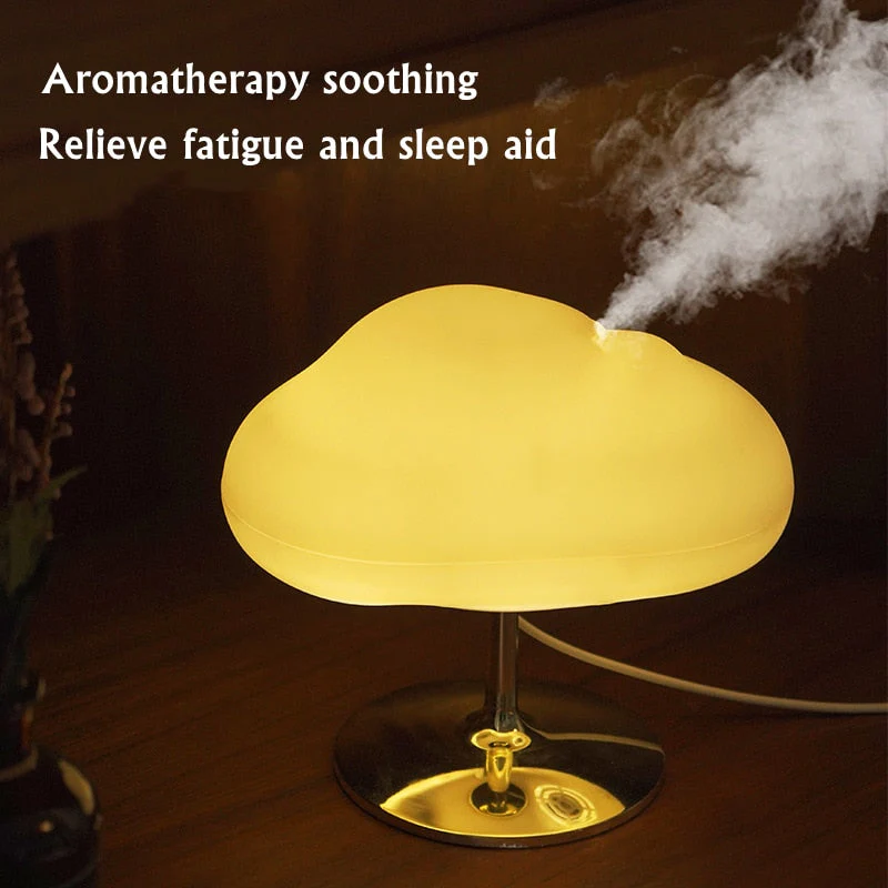 Creative Cloud Air Humidifier Table Lamp - Image 2