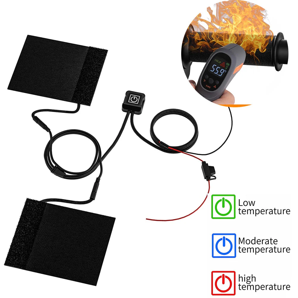Motorcycle Heated Handlebar Grips - Image 3