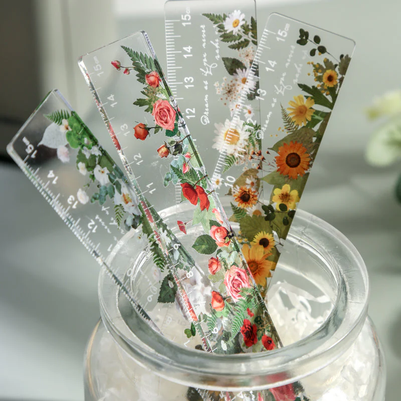 Cottagecore Daisy Flower Ruler - Image 3