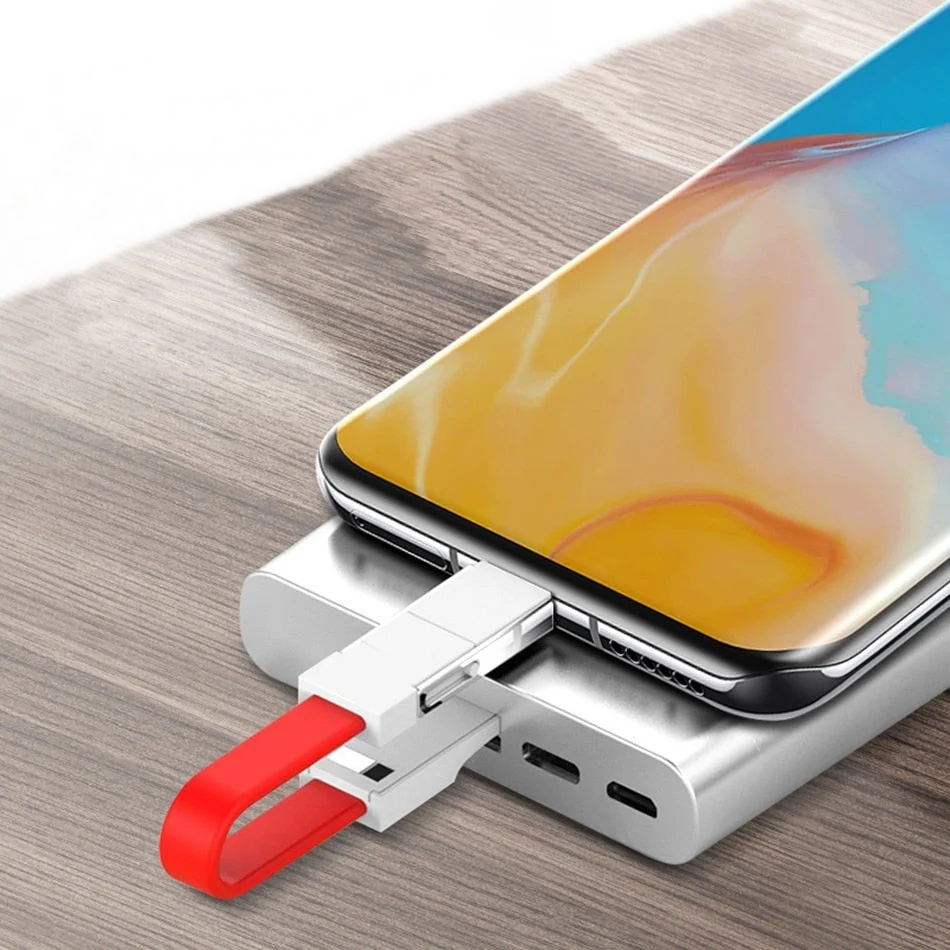 4in1 Magnetic Keychain USB Charging Cable - Image 1