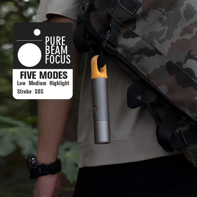 Ultra Bright Mini Camping Zoomable Flashlight - Image 2