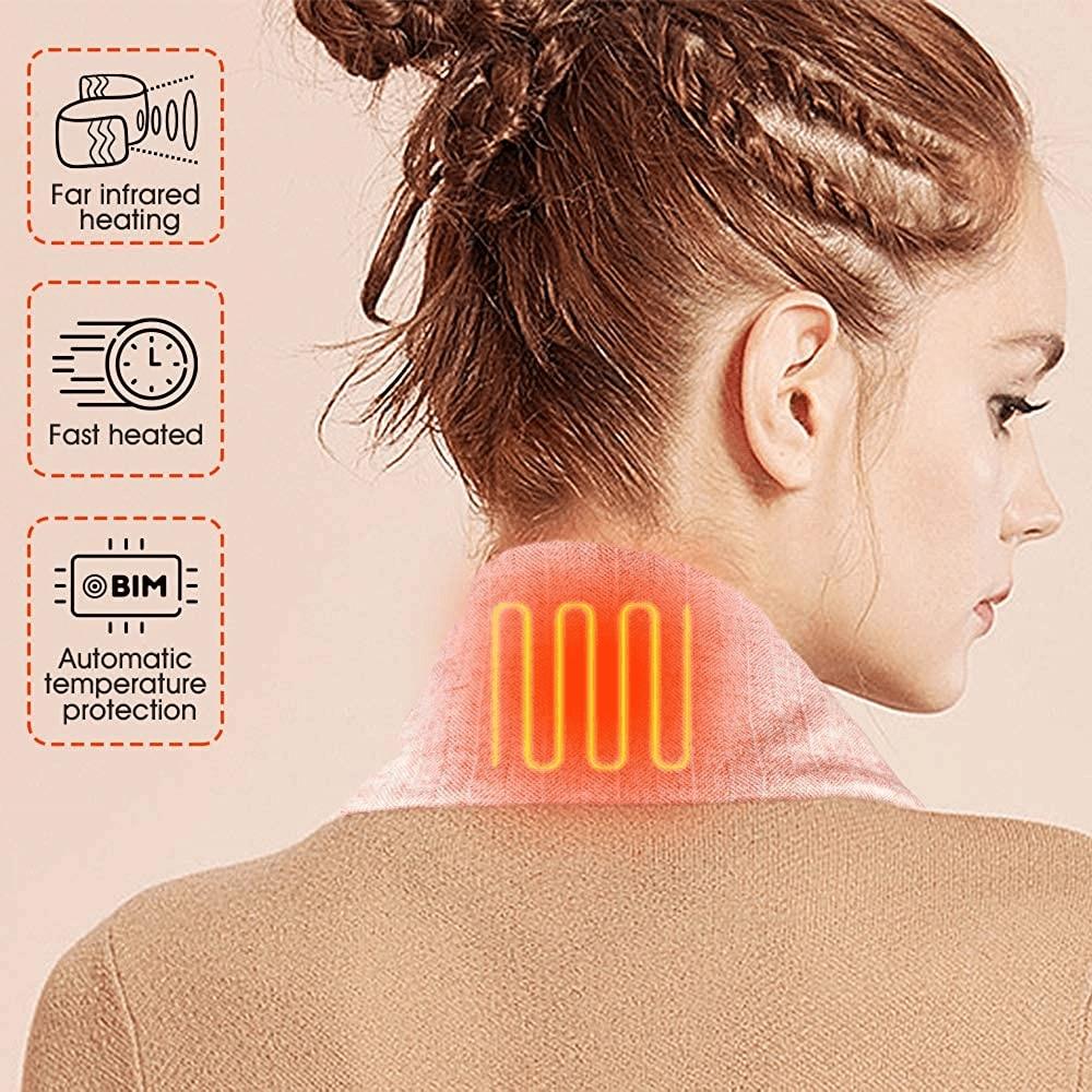 Winter USB Smart Heating Scarf - Image 3