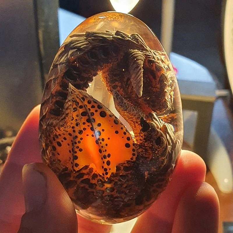 Crystal Lava Dragon Egg Home Decor - Image 1