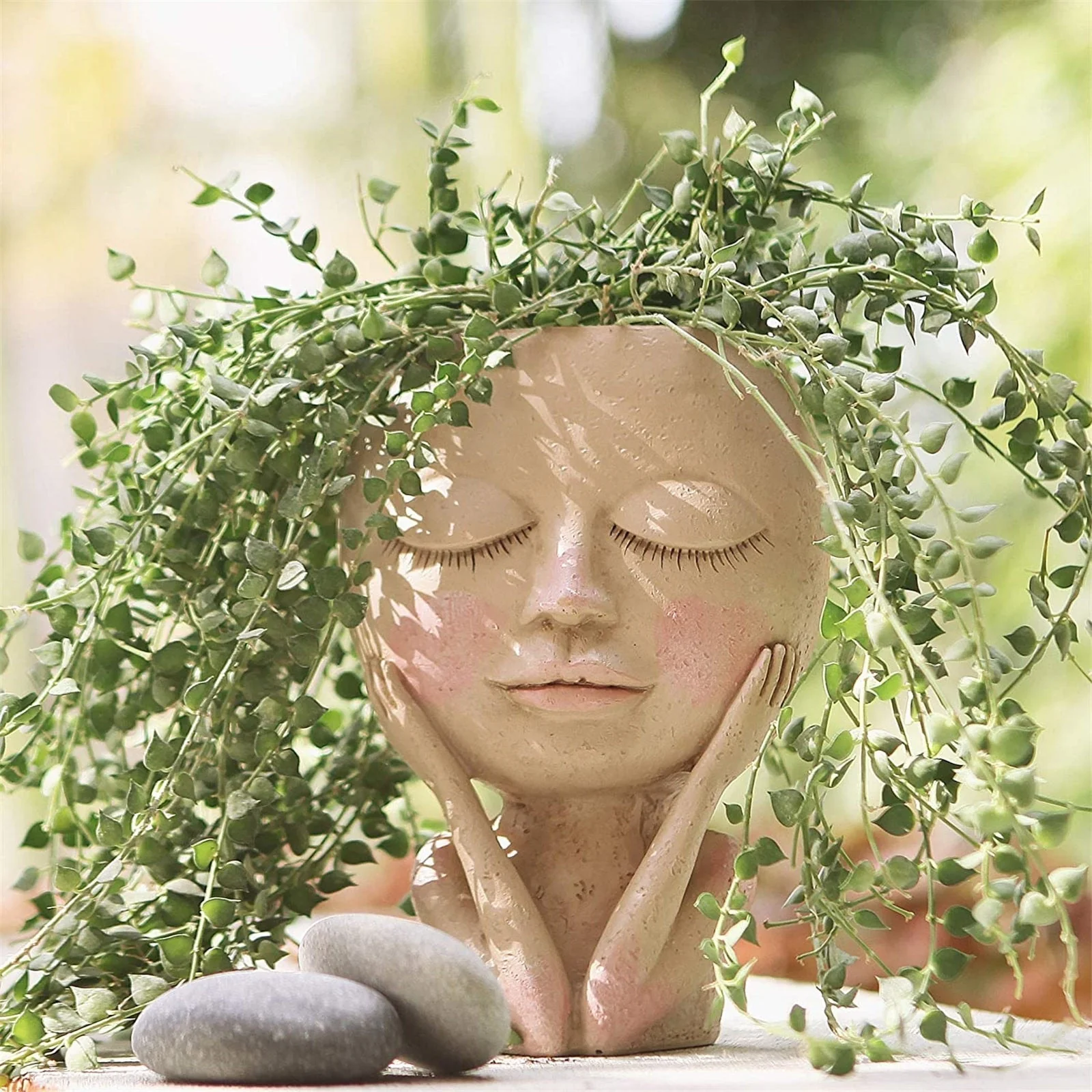 Nordic Women's Peace Flower Pot - Image 1