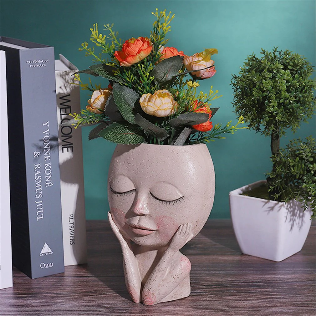 Nordic Women's Peace Flower Pot - Image 3