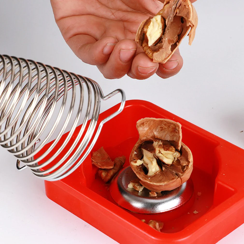 Metal Spring Nut Cracker Gadget - Image 3