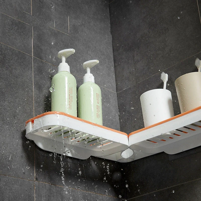 Wall-Mounted Rotatable Bathroom Shelf - Image 3