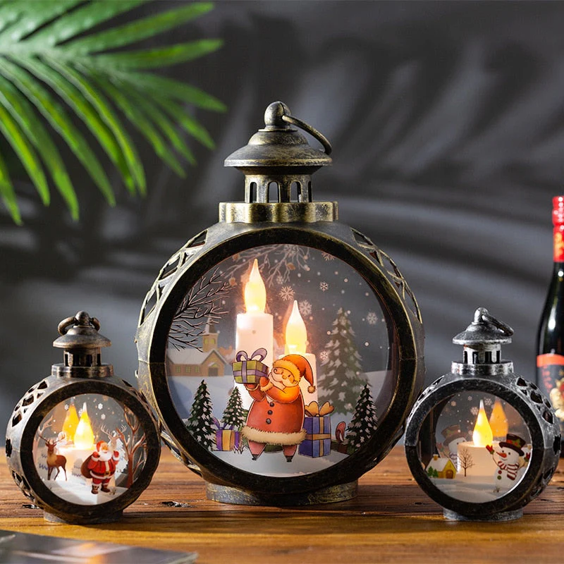 LED Pendant Christmas Lanterns - Image 1