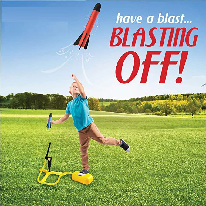 Air Pump Foam Rocket Launcher - Image 2