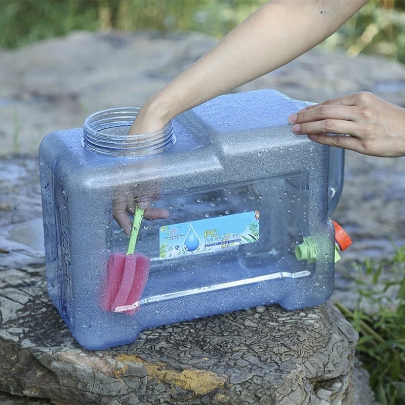 Portable Travel Camping Water Container with Faucet - Image 3